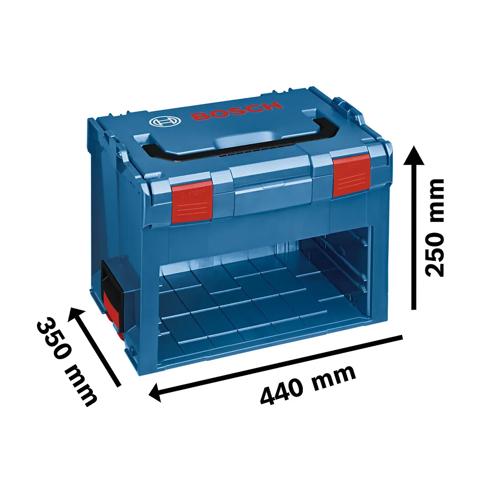 Maleta de transporte Bosch LS-BOXX 306 com duas gavetas