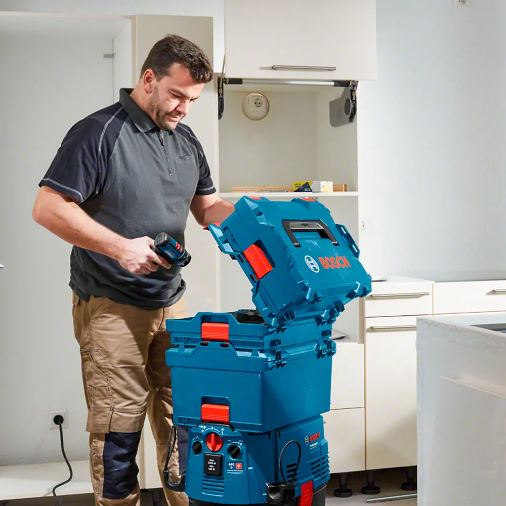 Maleta de transporte Bosch LS-BOXX 306 com duas gavetas