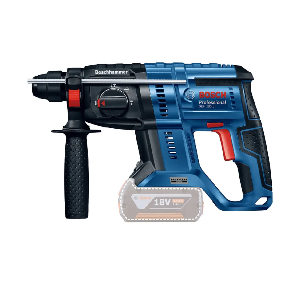 Martelete rompedor Bosch GBH 180-LI Brushless 18V Sem bateria