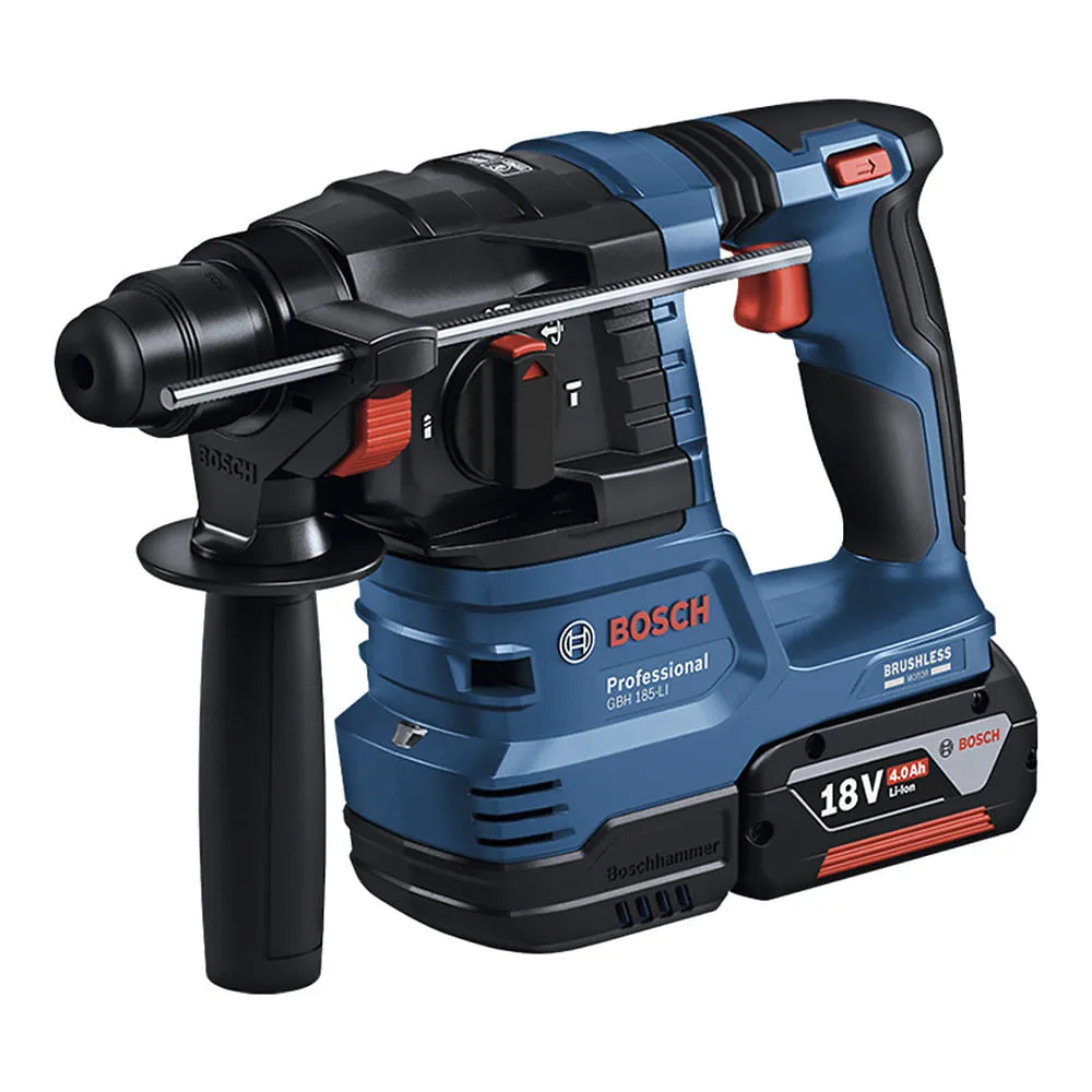 Martelete rompedor Bosch GBH 185-LI 18V 2 baterias em maleta