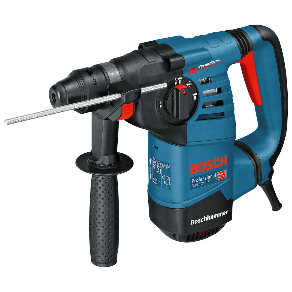 Martelete rompedor Bosch GBH 3-28 DRE 800W em maleta