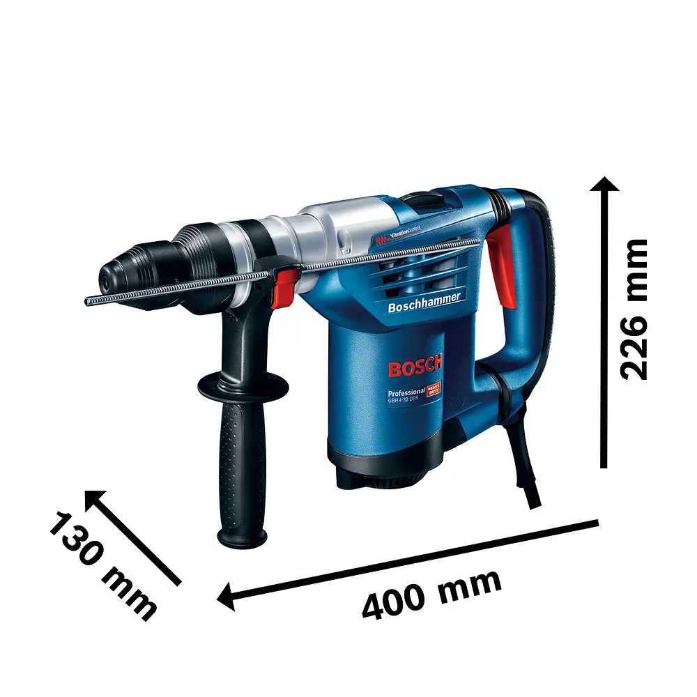 Martelete rompedor Bosch GBH 4-32 DFR 900W 220V em maleta
