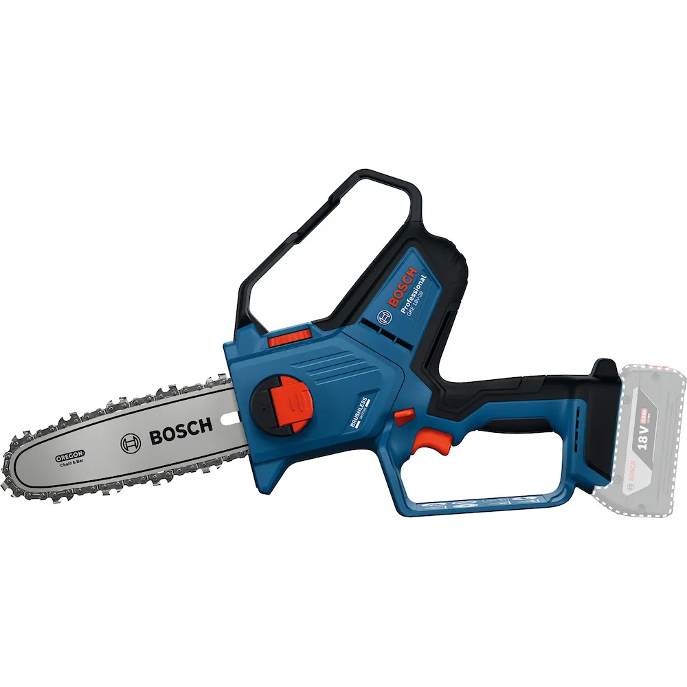 Motosserra a bateria Bosch GKE 18V- 20 Brushless sem bateria