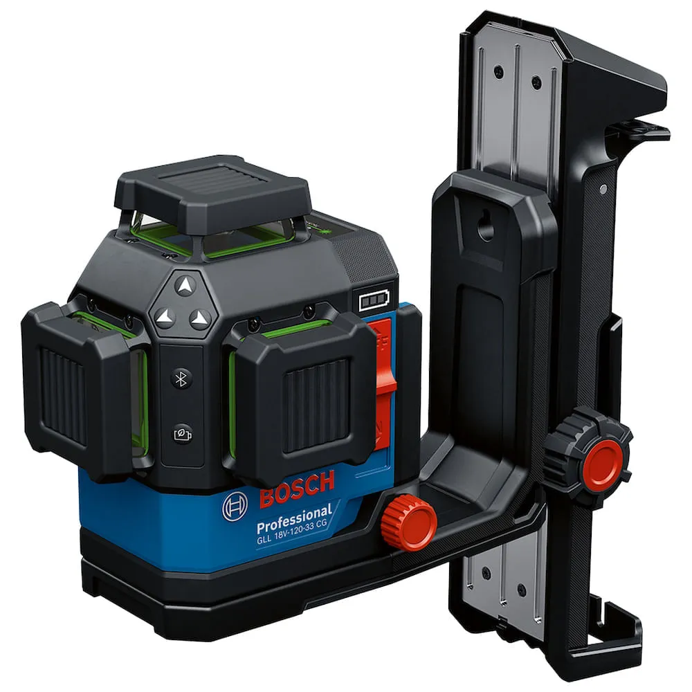 Nível a laser Bosch GLL 18V-120-33 CG 240m + maleta