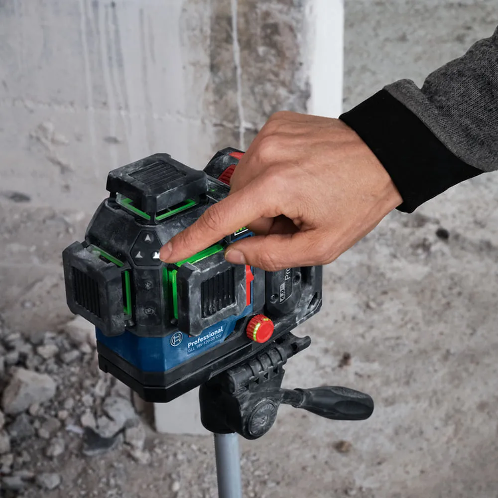 Nível a laser Bosch GLL 18V-120-33 CG 240m + maleta