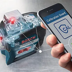 Nível a laser Bosch GLL 3-80, 80m, 360º, em maleta