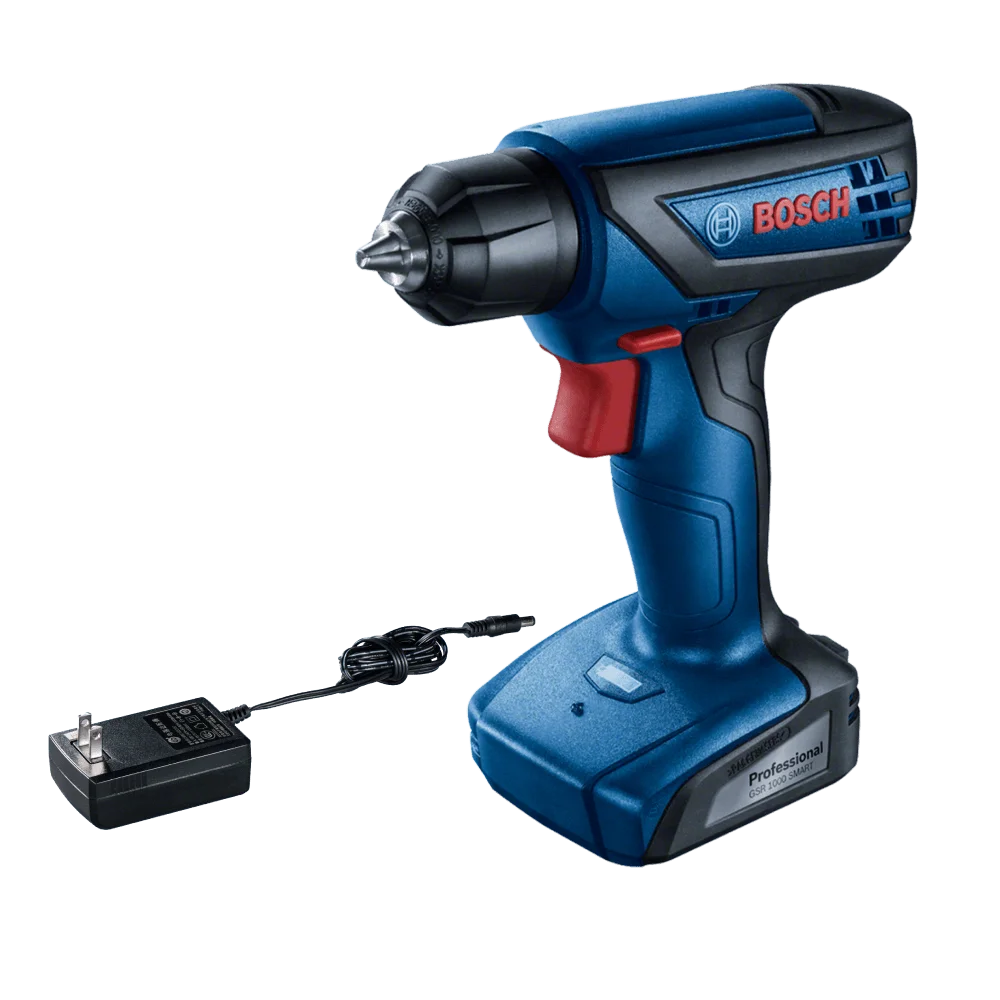 Parafusadeira Furadeira Bosch GSR 1000 Smart 12V com bateria