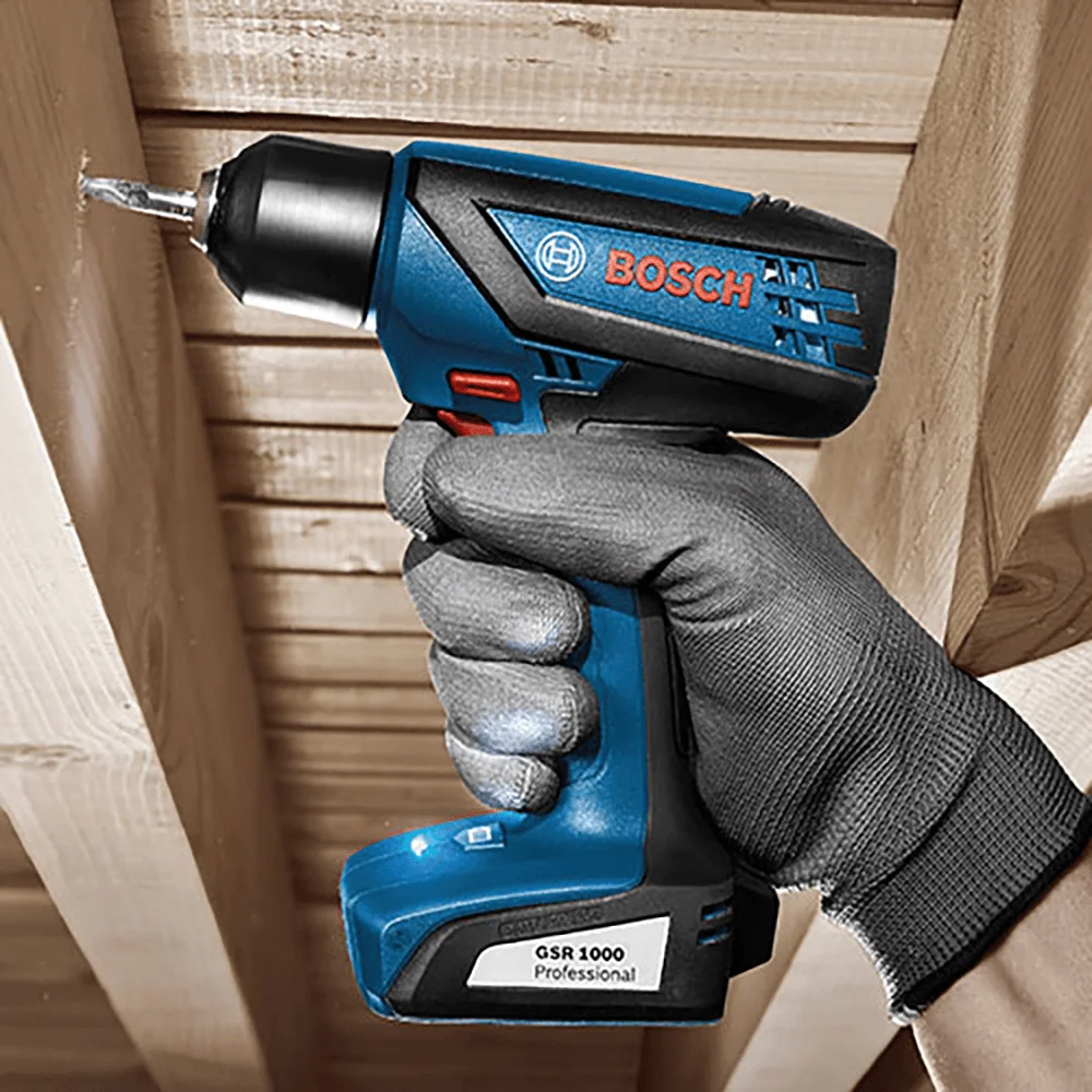 Parafusadeira Furadeira Bosch GSR 1000 Smart 12V com bateria