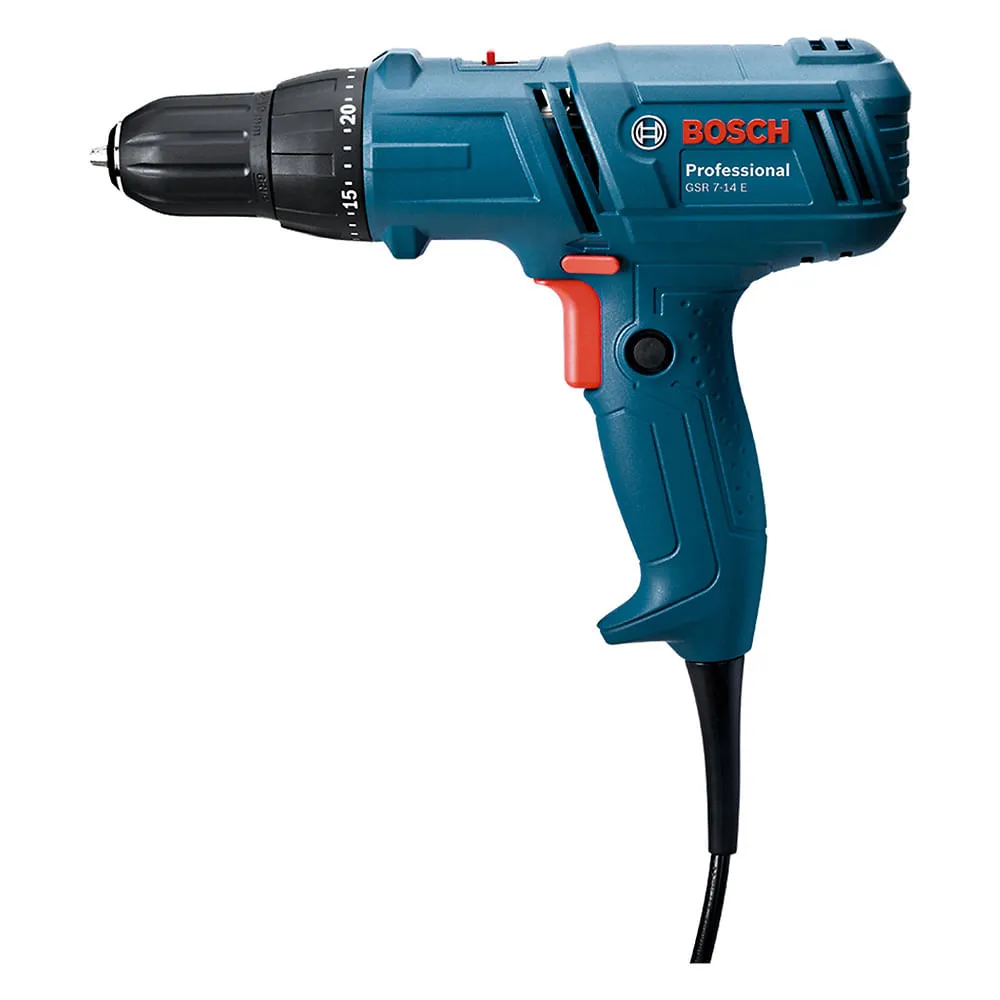 Parafusadeira e furadeira Bosch GSR 7-14 E 400W, cabo 4m