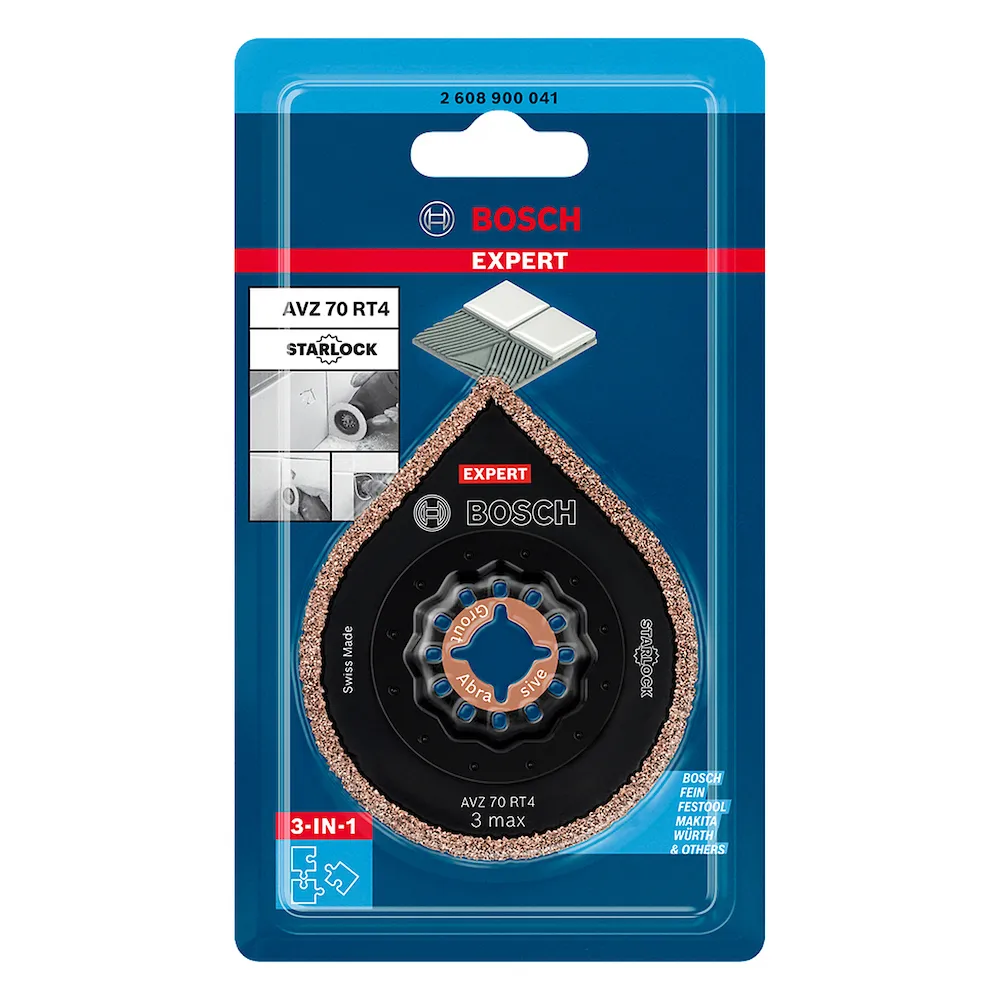 Placa de rejunte p/multicortadora Starlock Bosch EXPERT 70mm