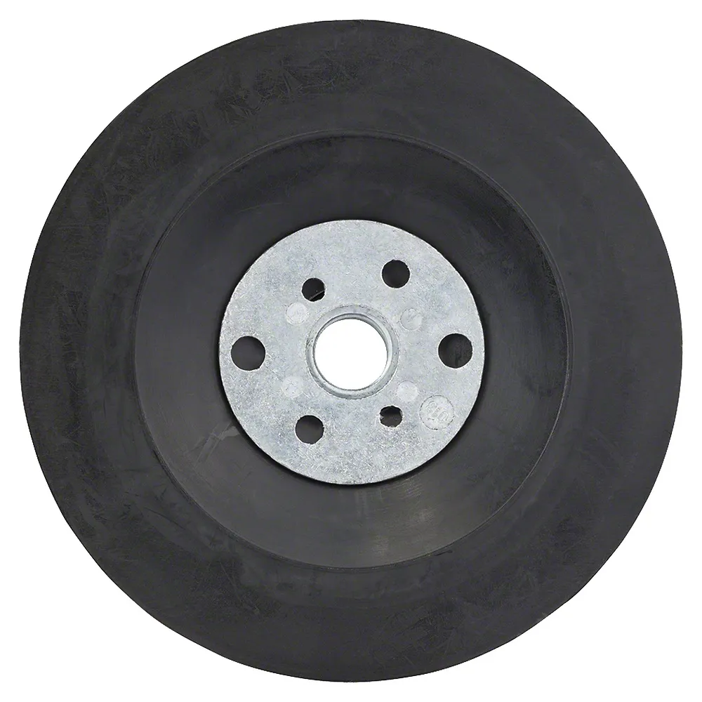 Prato de Borracha p/Disco de Fibra com porca Bosch M14 115mm