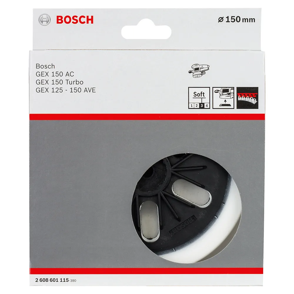 Prato para lixadeira excêntrica Bosch 1U