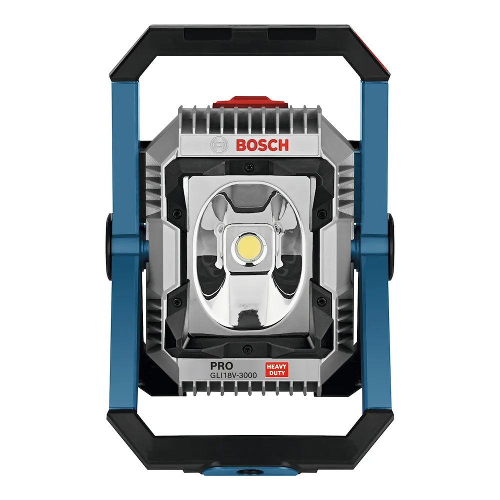 Refletor LED a bateria Bosch GLI 18V-3000 sem bateria