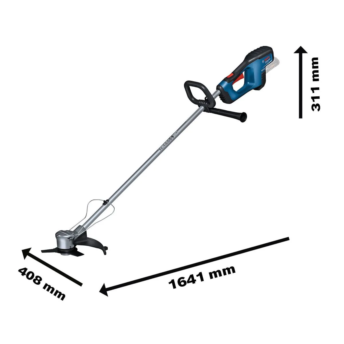 Roçadeira Bosch GFR 18V-23 Brushless Sem bateria