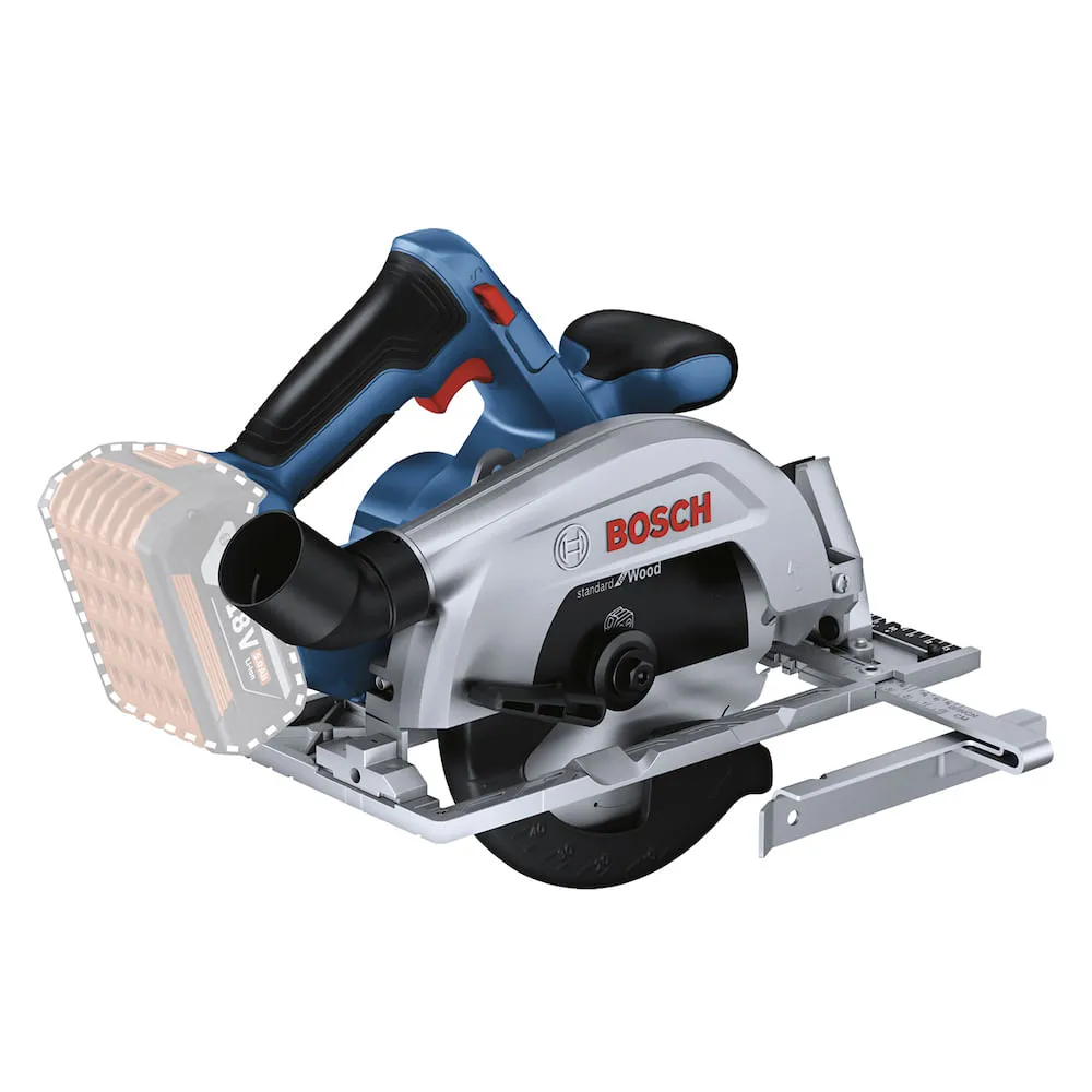 Serra Circular Bosch GKS 185-LI 18V com disco Sem bateria