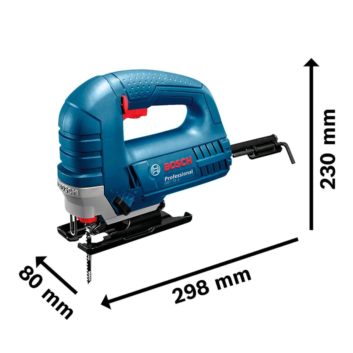 Serra Tico-Tico Bosch GST 75 E 710W 1 lâmina de serra