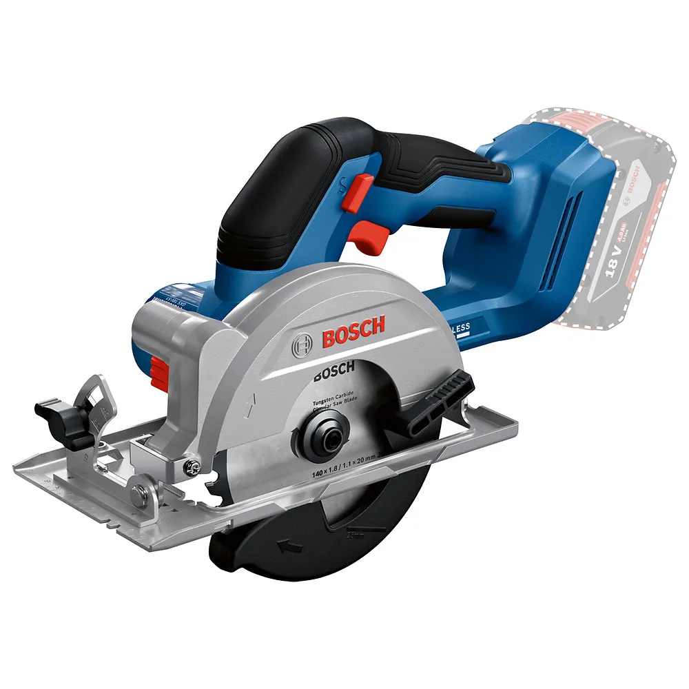 Serra circular Bosch GKS 18V-51 com disco 30D Sem bateria