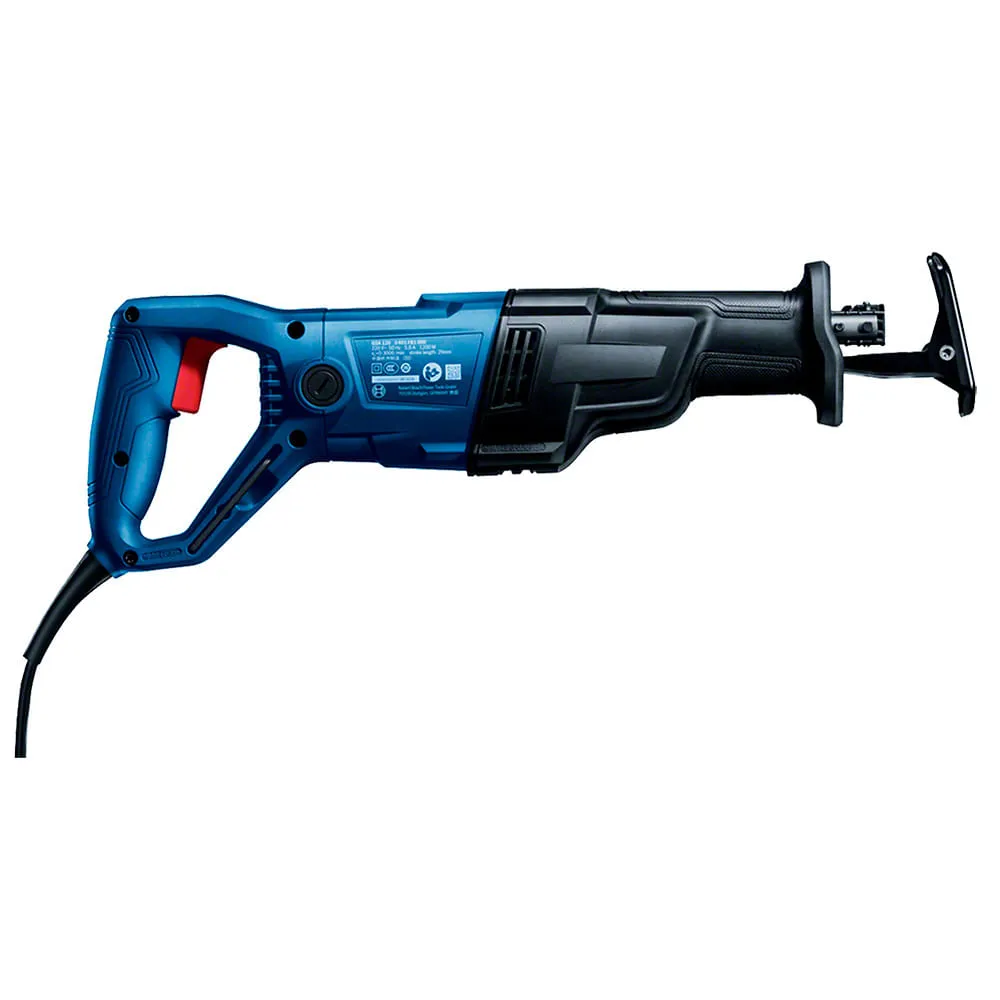 Serra sabre Bosch GSA 120 1200W com 1 lâmina de serra