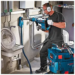 Sistema aspiração de pó Bosch GDE 68 p/perfurações até 68mm