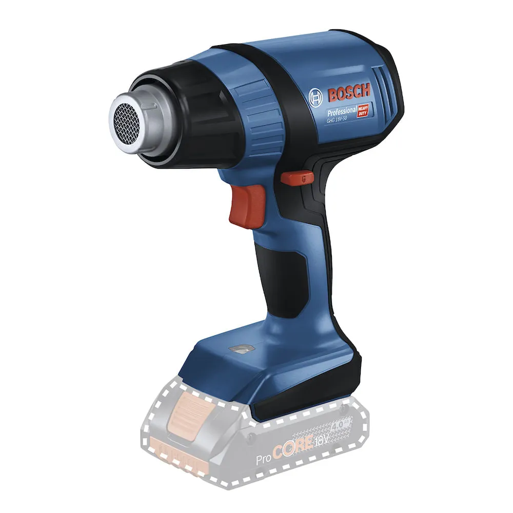 Soprador térmico Bosch GHG 18V-50 Sem bateria