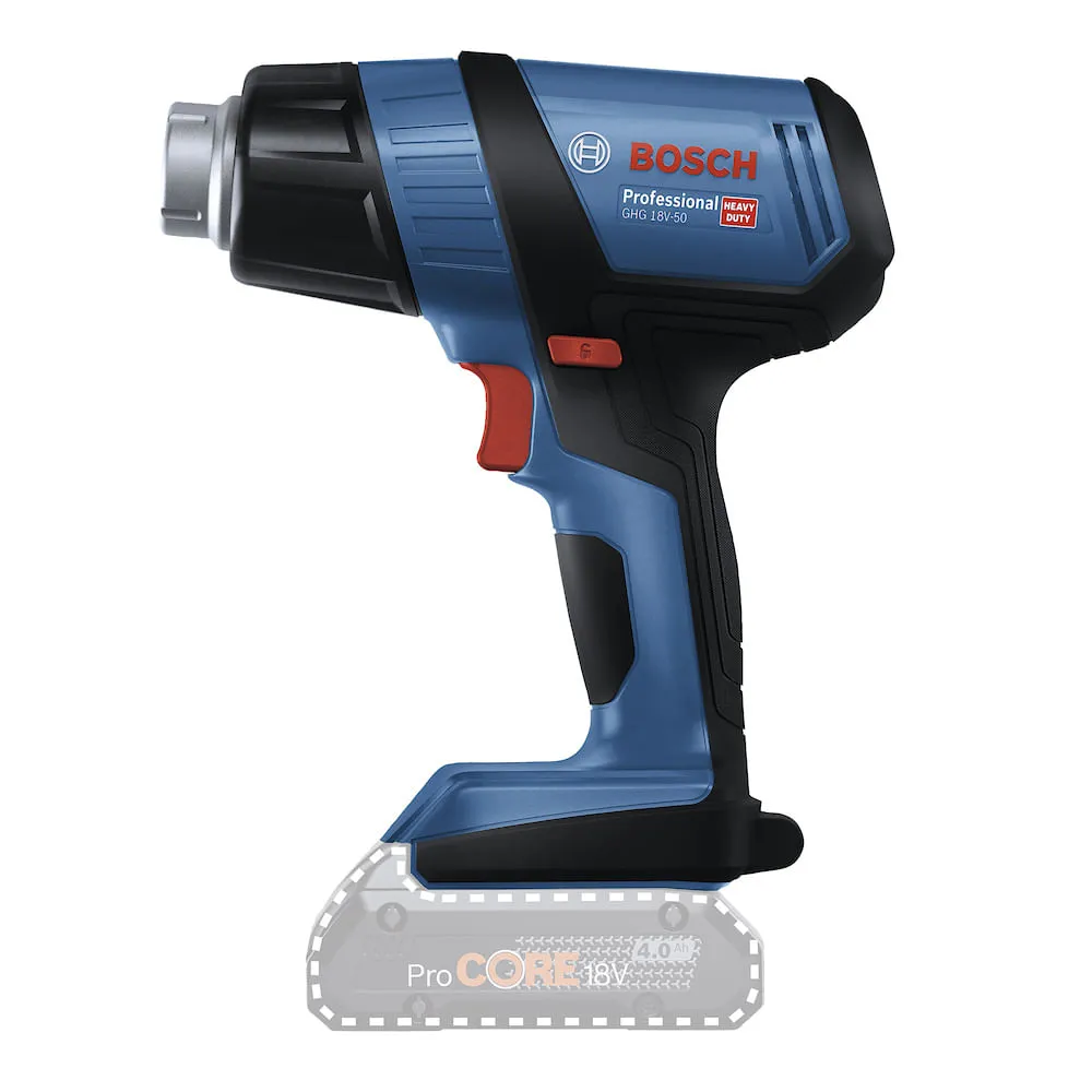 Soprador térmico Bosch GHG 18V-50 Sem bateria