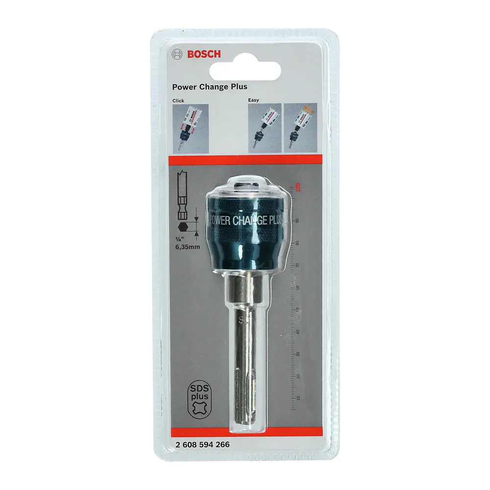 Suporte de troca rápida para serra copo PowerChange Plus SDS plus