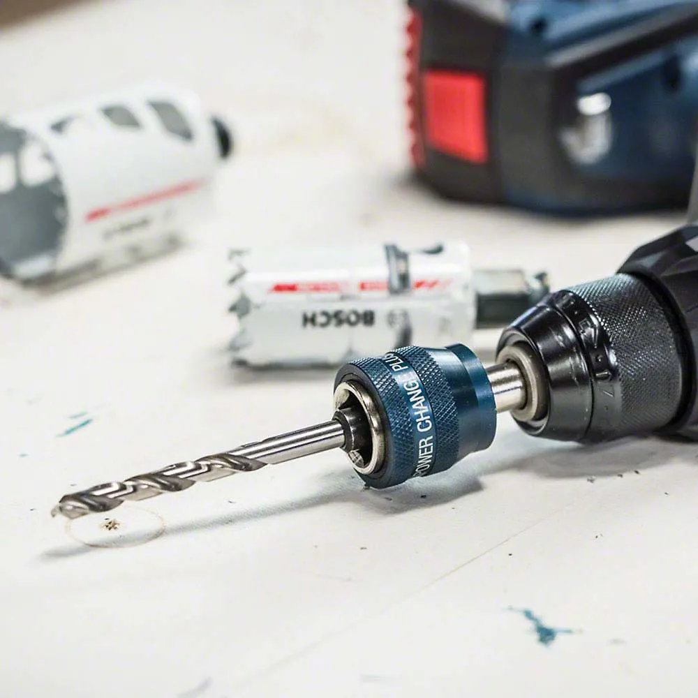 Suporte de troca rápida para serra copo PowerChange Plus SDS plus