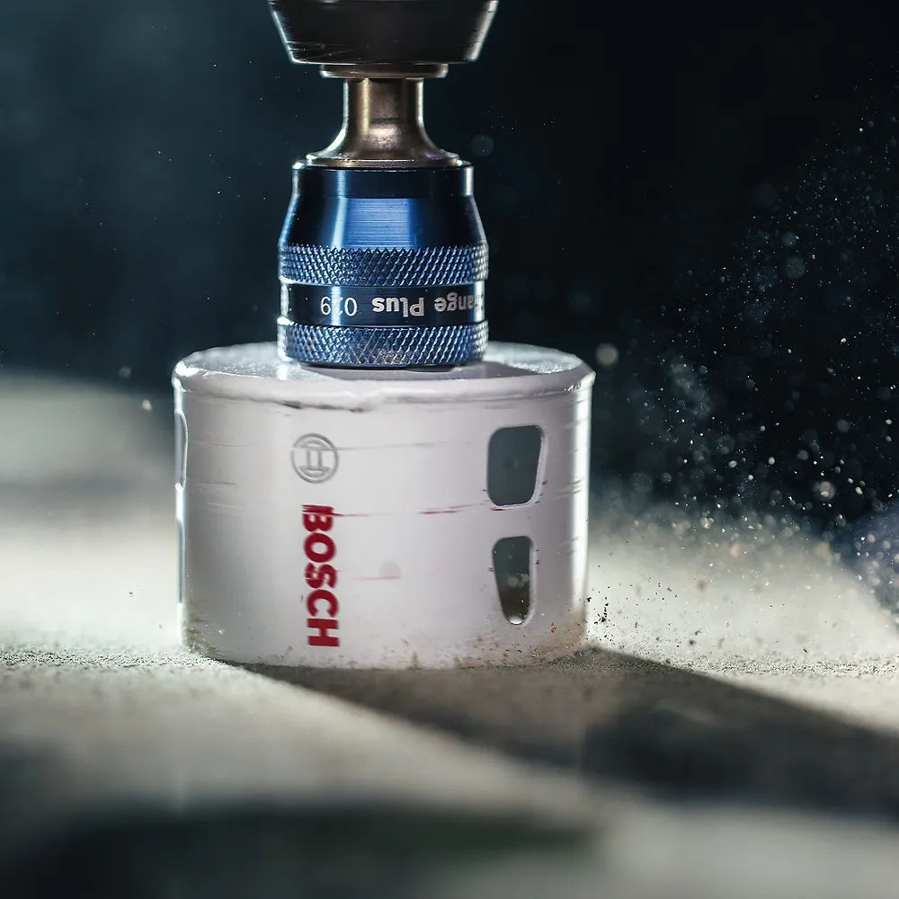 Suporte de troca rápida para serra copo PowerChange Plus SDS plus