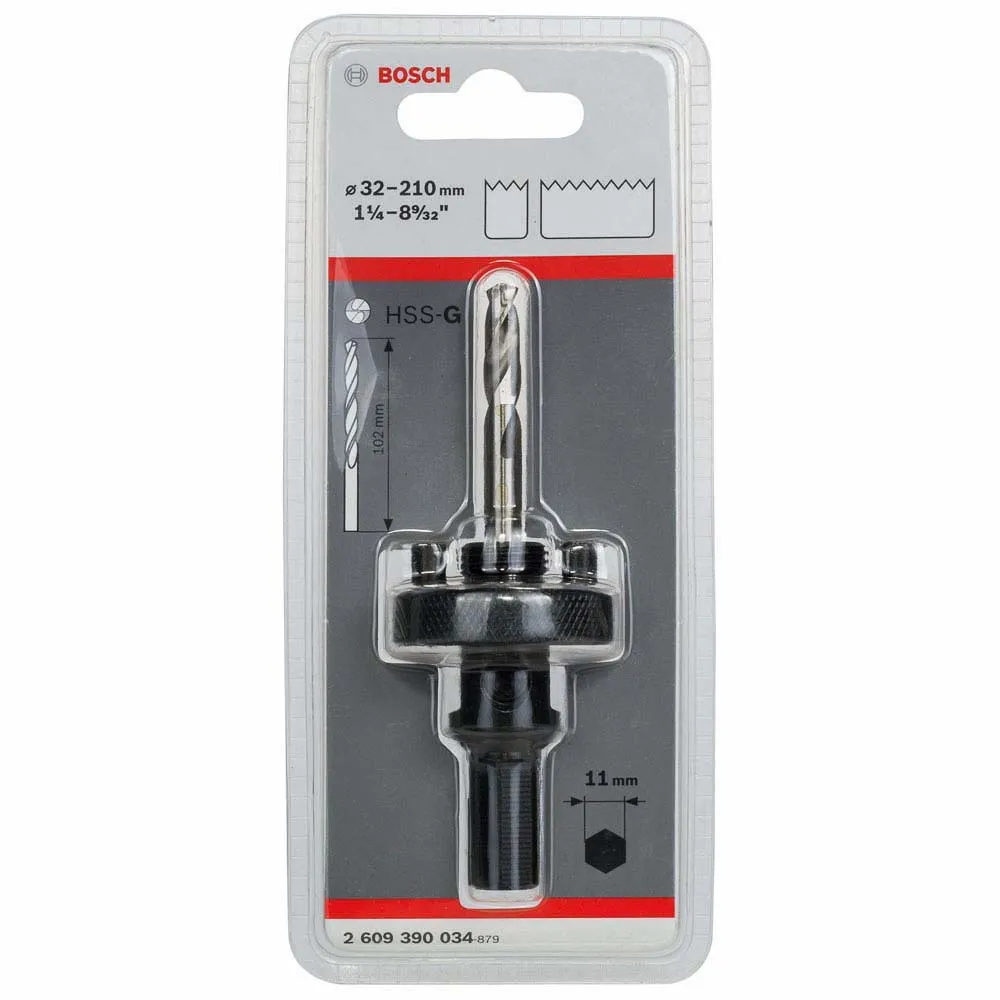 Suporte para serras copo Bosch hexagonal 5/8"